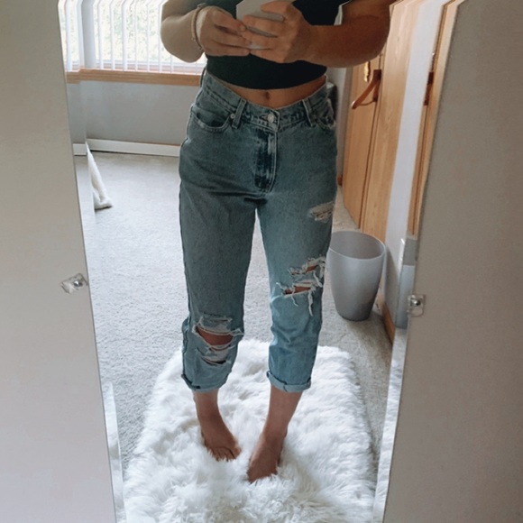 Tommy Hilfiger Denim - Tommy Hilfiger Vintage Distressed Boyfriend Jeans